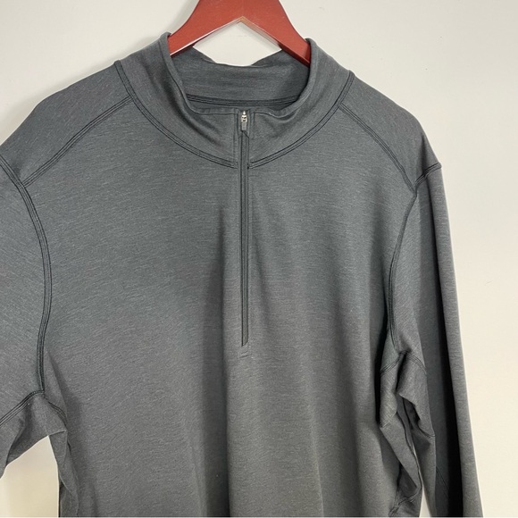 REI Men's Black Quarter Zip Pullover Size XXL - Picture 9 of 11